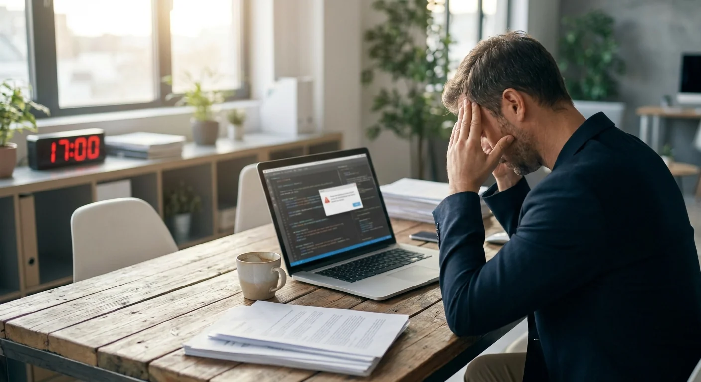 Le burnout du dirigeant qui automatise tout est prévisible