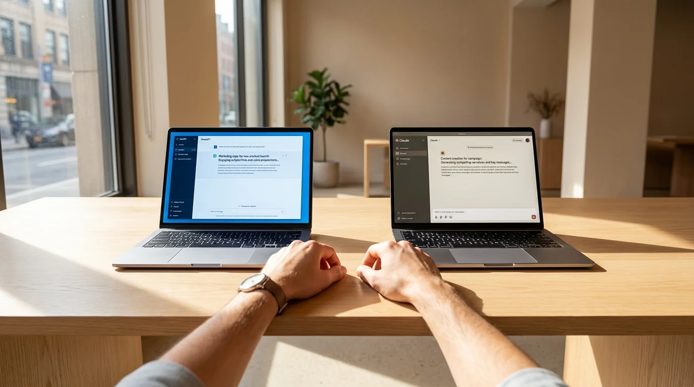 ChatGPT vs Claude en marketing. Le verdict n'existe pas