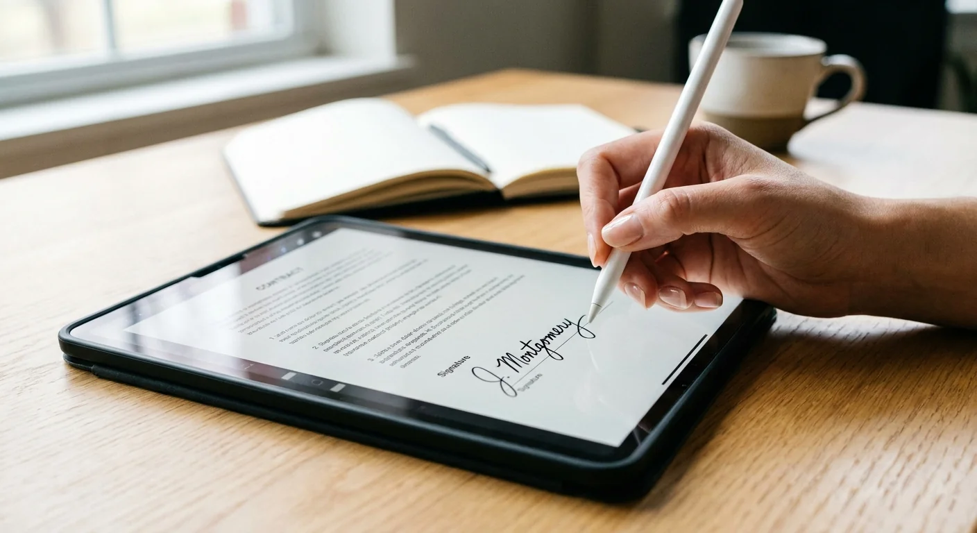 Contrat PDF signable sans DocuSign. Cinq pièges réels.