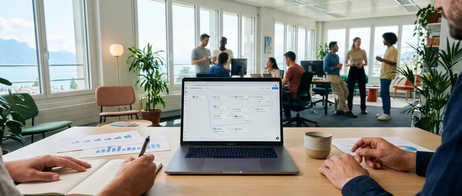 L'IA en entreprise suisse ne remplace personne, elle déplace le travail