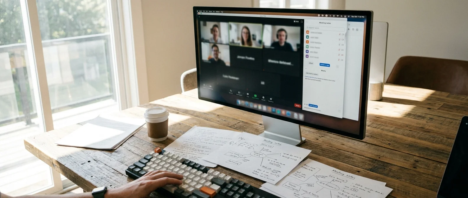 Notes de réunion Zoom par IA. Commence petit ou rate tout