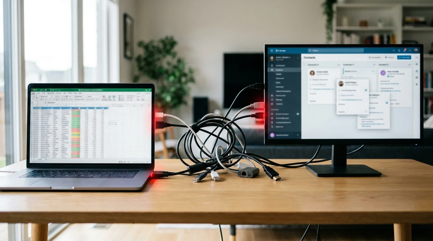 La synchro bidirectionnelle Sheets-CRM est un piège
